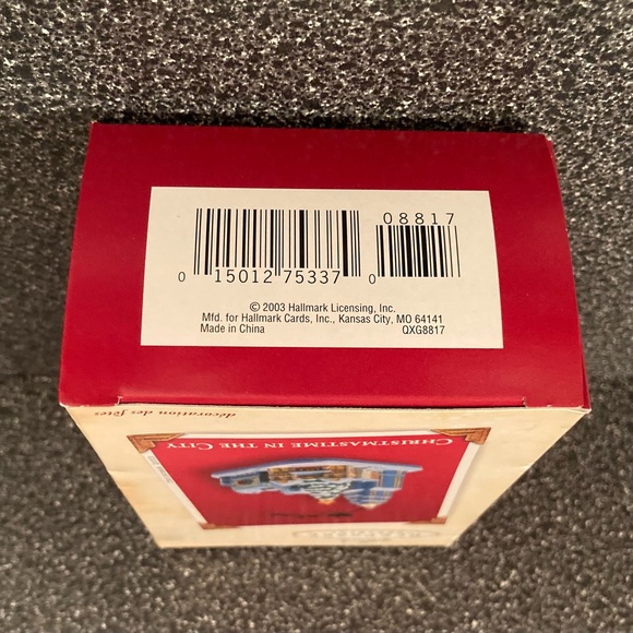 NIB Vintage Hallmark Keepsake Ornament Christmastime in the City’ 2003. Unused. - Picture 14 of 15